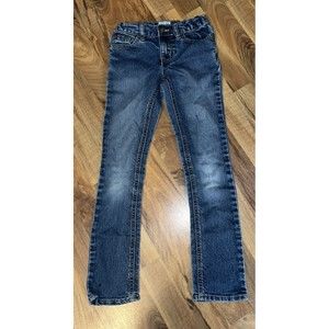 ChildrensPlace Girls Sz 10 Jeans Skinny ￼Slim Stretch‎ Denim Adj Waist Sp…
